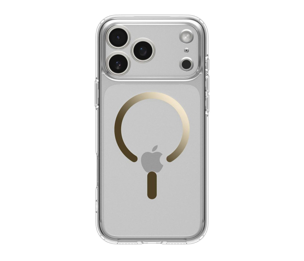 Spigen Ultra Hybrid Mag Magsafe do Iphone 17 Pro Max Clear/Gold - 1359915 - zdjęcie 2